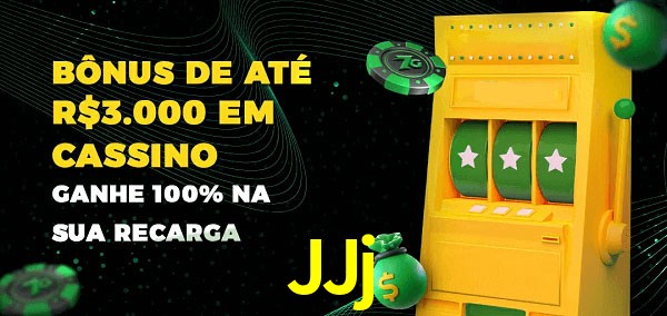 JJj melhor bônus de depósito
